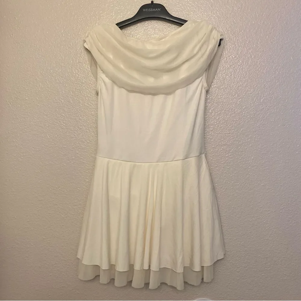 WEISSMAN Dance costume dress ballet lyrical white Coppelia 13354 LC-large child